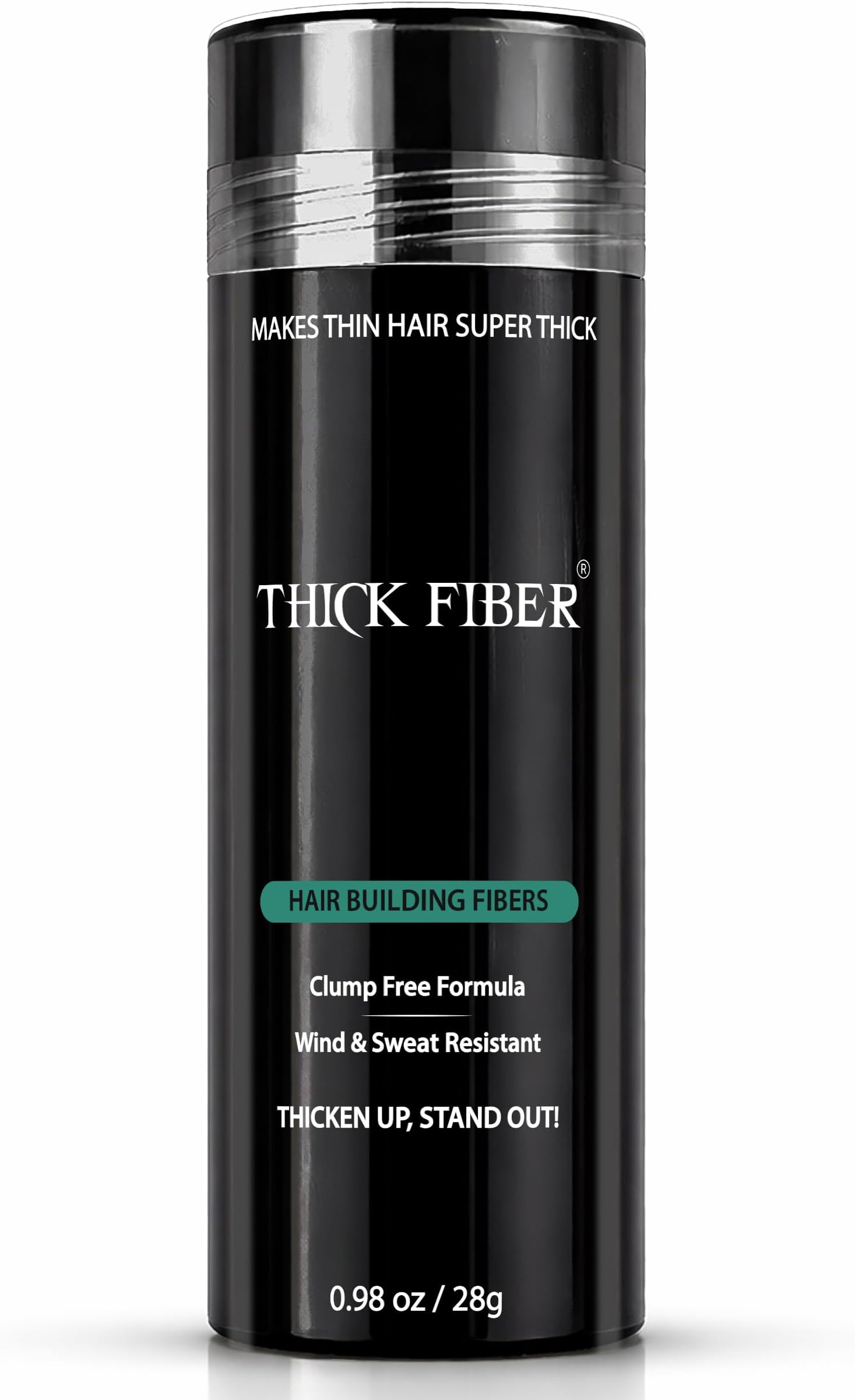 Hair Fibers for Women & Men with Thinning Hair (Light Brown) 28g, Hair Loss Concealer, Covers Bald Spots, Hairline & Sparse Areas, Natural Fuller Looking Hair