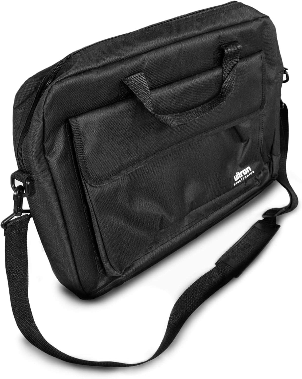 ultron Case Plus Compact Laptop Shoulder Bag Carrying Case with Accessories Storage Pockets for Laptops up to 17.3″ Black