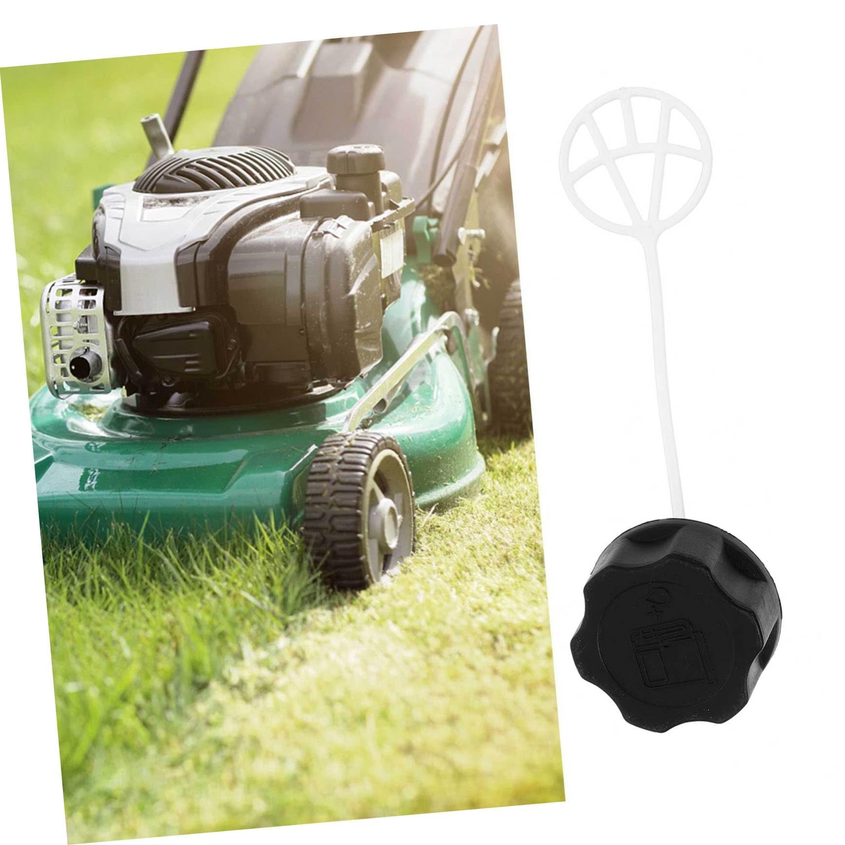 ORFOFE Tapón de Depósito de Combustible para Desbrozadora Recortadora Cortacésped Compatible con Motosierra Accesorios de Jardín Negro Resistente