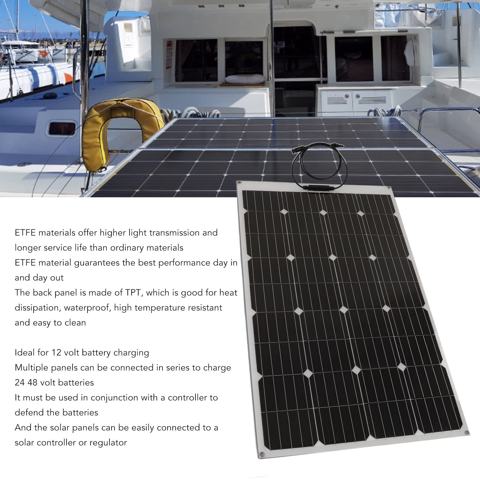 Amazon.co.jp: ソーラーパネルキット 200W ソーラーパネル