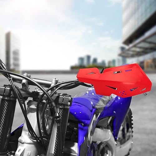 Vista 4 de PRO CAKEN Manillar universal de 7/8" 22mm y 1 1/8" 28mm, guardamanos de nylon con soporte para bicicleta de motocross, ATV, para SX SXF EXC XCW