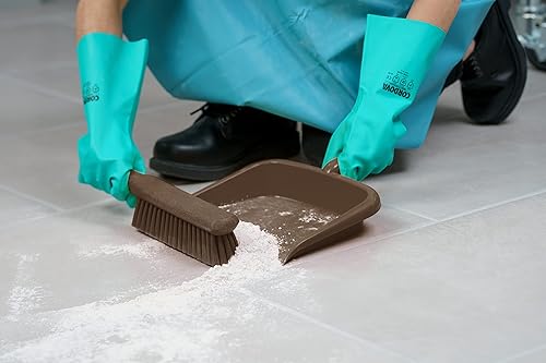 Vista 42 de SPARTA Sartén de mano grande con orificio para colgar, recogedor de plástico resistente con borde ancho para encimeras y superficies, plástico, 10