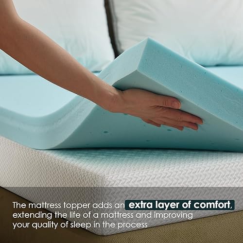 Miniatura 10 de PayLessHere Colchón tamaño Queen de espuma de 12 pulgadas con tela suave transpirable y lavable con cremallera, colchón de cama de apoyo y alivio de