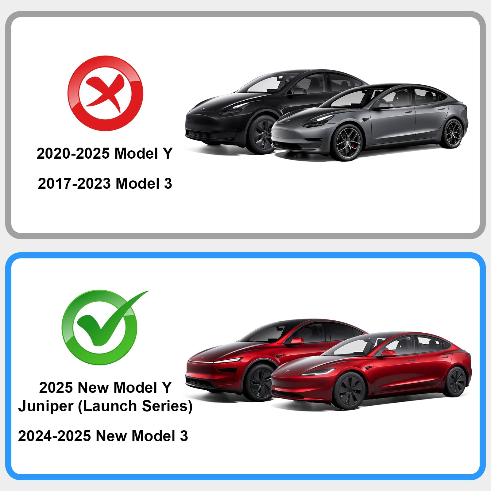 Amazon.co.jp: KUNIST Tesla Model 3 2026 アップグレード 背面