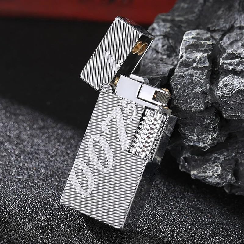 Encendedor ZORRO 728 a Kerosene con rueda de pedernal miniatura 1