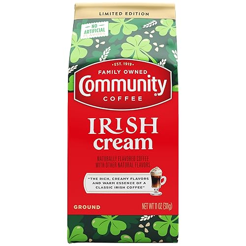 Miniatura 16 de Community Coffee Southern Pecan Praliné con sabor a praliné, 12 onzas, molido de tostado medio, 12 onzas (paquete de 1)