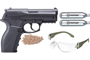 Powerful Crosman Phantom P10KT CO2-Powered Semi-Auto BB Air Pistol Kit P.10KT