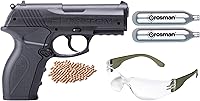 Vista 1 de Crosman Phantom P10KT CO2-Powered Semi-Auto BB Air Pistol Kit