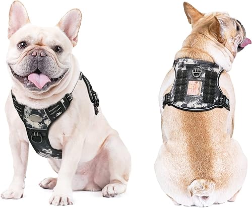 Miniatura 2 de Arnés táctico para perro, reflectante, chaleco antitirones, chaleco de protección contra pinchos, talla S