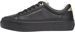 Tommy Hilfiger Women's Th Platform Trainers Tumbled Ltr Fw0fw09018 Low Top 40 EU Bl…