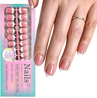 1 Set Artificial Nails, Womens Press On-Nails Set, Solid Color Fake Nail Sets for Women Girls Ballet Dancer Accessories