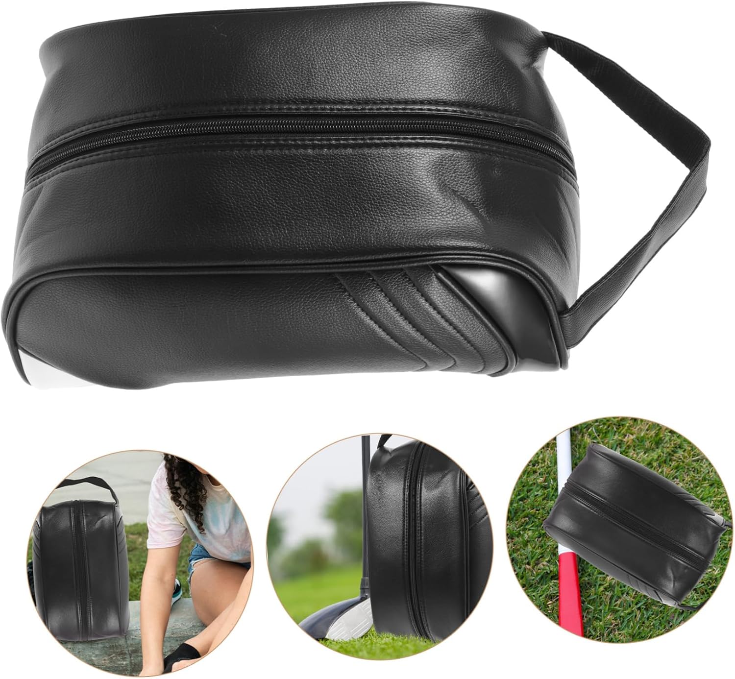 Convenient Golf Shoe Storage Bag Multi-function Travel Pouch for Sneakers Sports Shoes and Daily Use Durable and Lightweight Design for Easy Carrying
