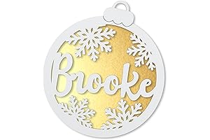 Personalized Family Holiday Ornament for a Family of 7