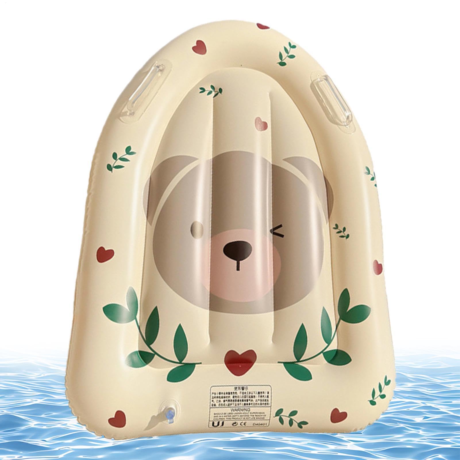 Bodyboard gonfiabile per bambini, bodyboard galleggiante con manici, per surf, nuoto, con tavola da surf, per bambini, piscina, parco acquatico, campi estivi, vacanze, viaggi, feste, scivoli