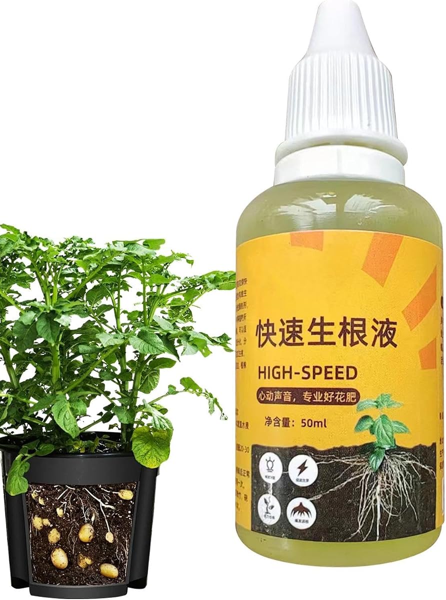 Plant Root Stimulator - 50ml Transplanting Nutrient Fertilizer,Plant Rooting Nutrient Stimulator | for Garden Backyard Greenhouse Outdoor Lawn Patio Farm Orchard