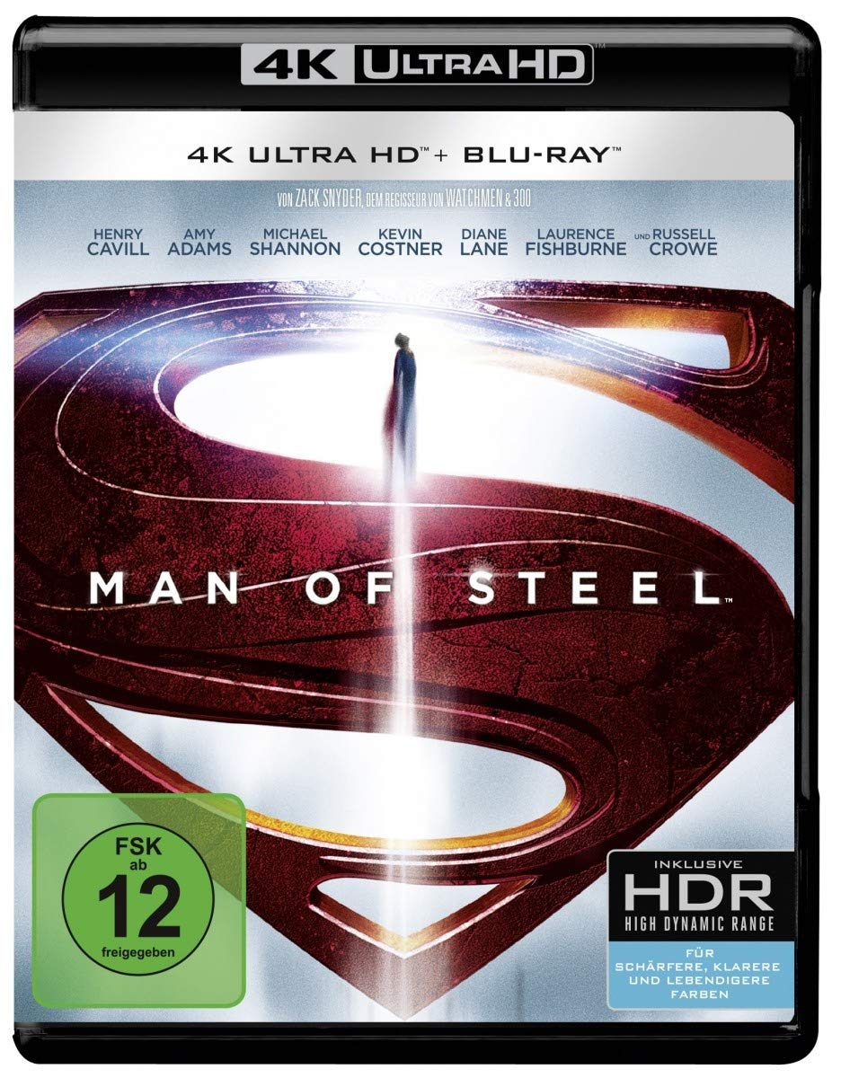 Man of Steel 4K para noches de cine en casa espectaculares