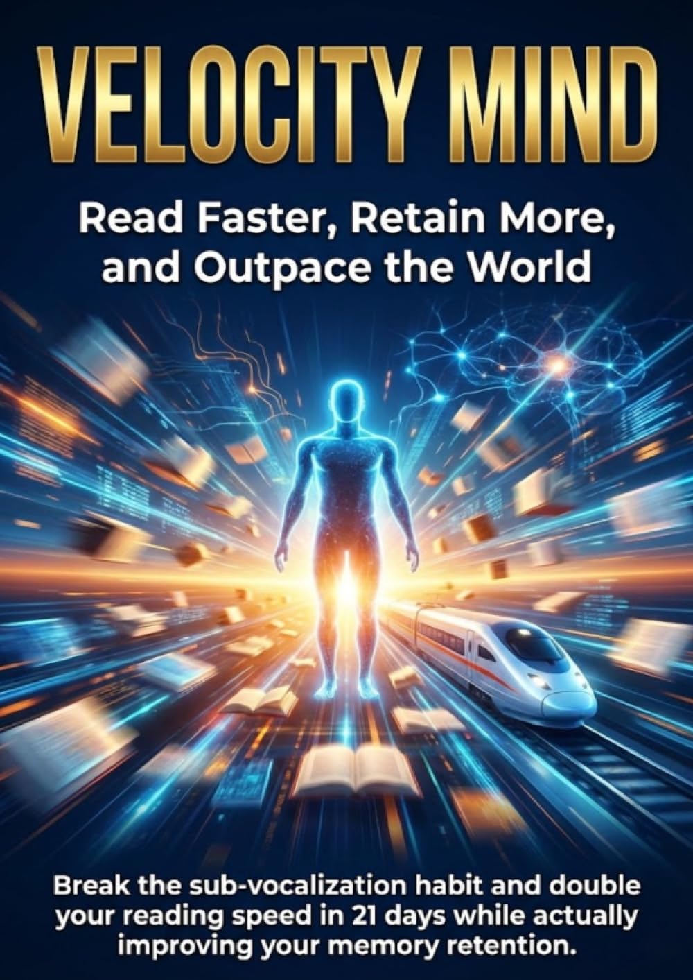 Velocity Mind: Read Faster, Retain More, and Outpace the World: Break the sub-vocalization habit and double your reading speed in 21 days while actually improving your memory retention.