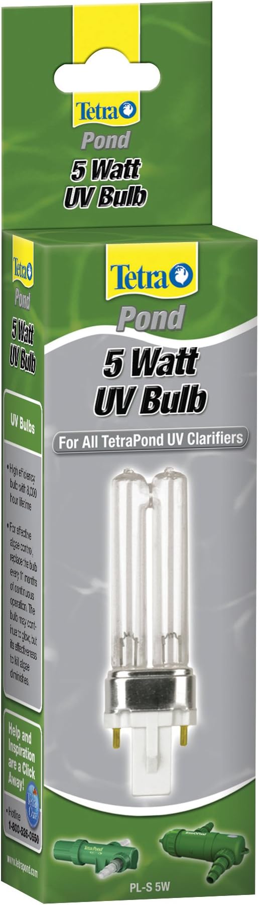 TetraPond Replacement Bulb for UV Clarifier, 5-Watt