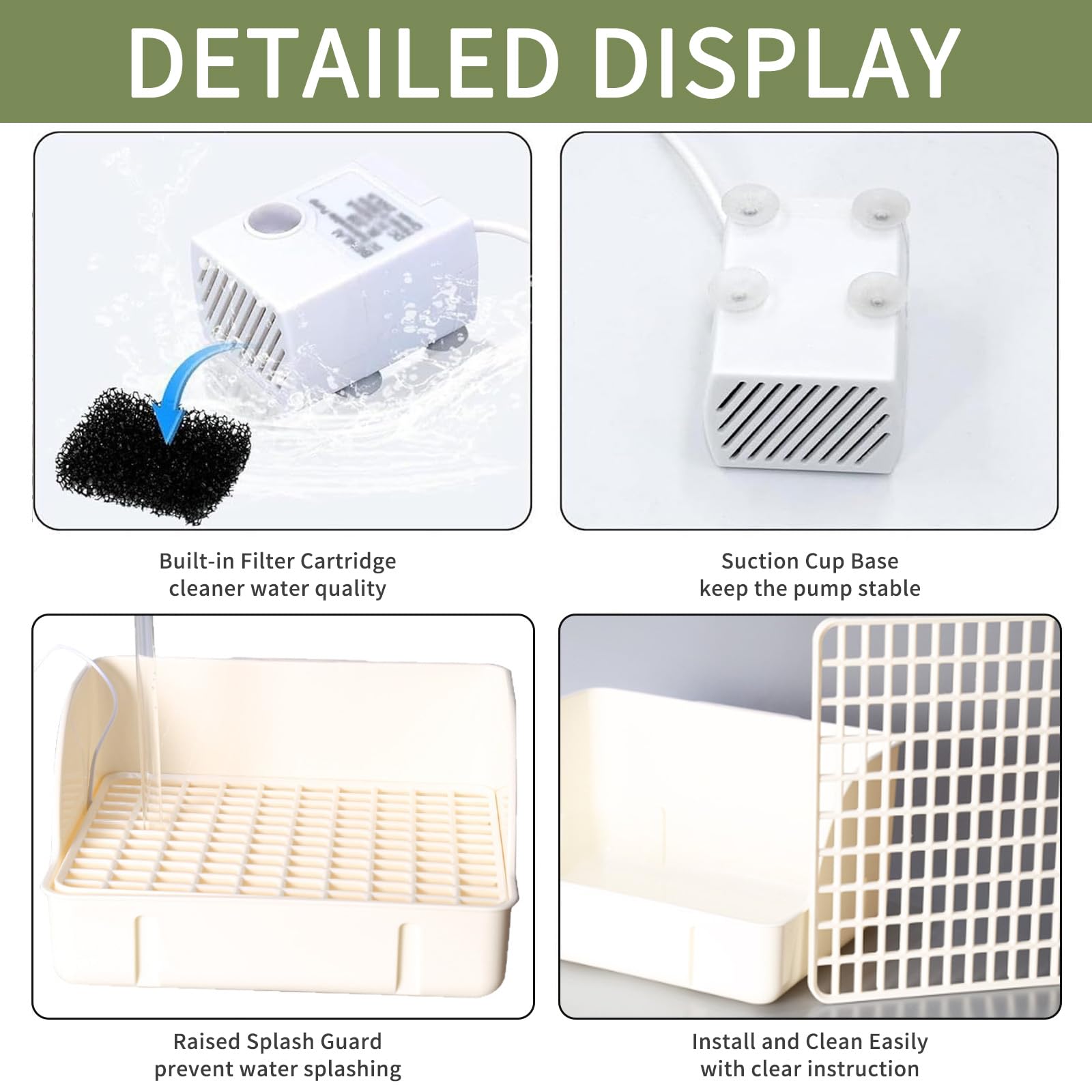 Bañera Automática para Pájaros,Baño Automático de Loros,Bañeras para Pájaros,Bañera de Ducha para Pájaros,Baño de Pájaros para Jaula,para Agapornis Gorriones Canarios Baño