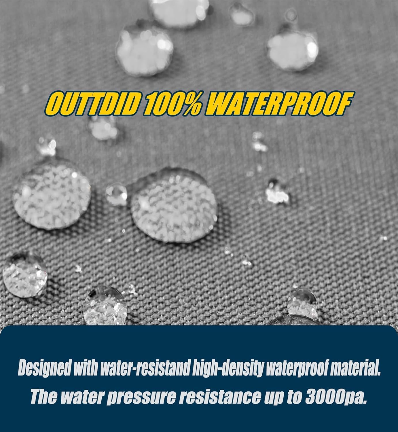 Outdoor Daybed Cover Waterproof, 600D Round Patio Sofa Cover, Heavy Duty Outdoor Canopy Daybed Sofa Cover - Ø88"X35''/18H