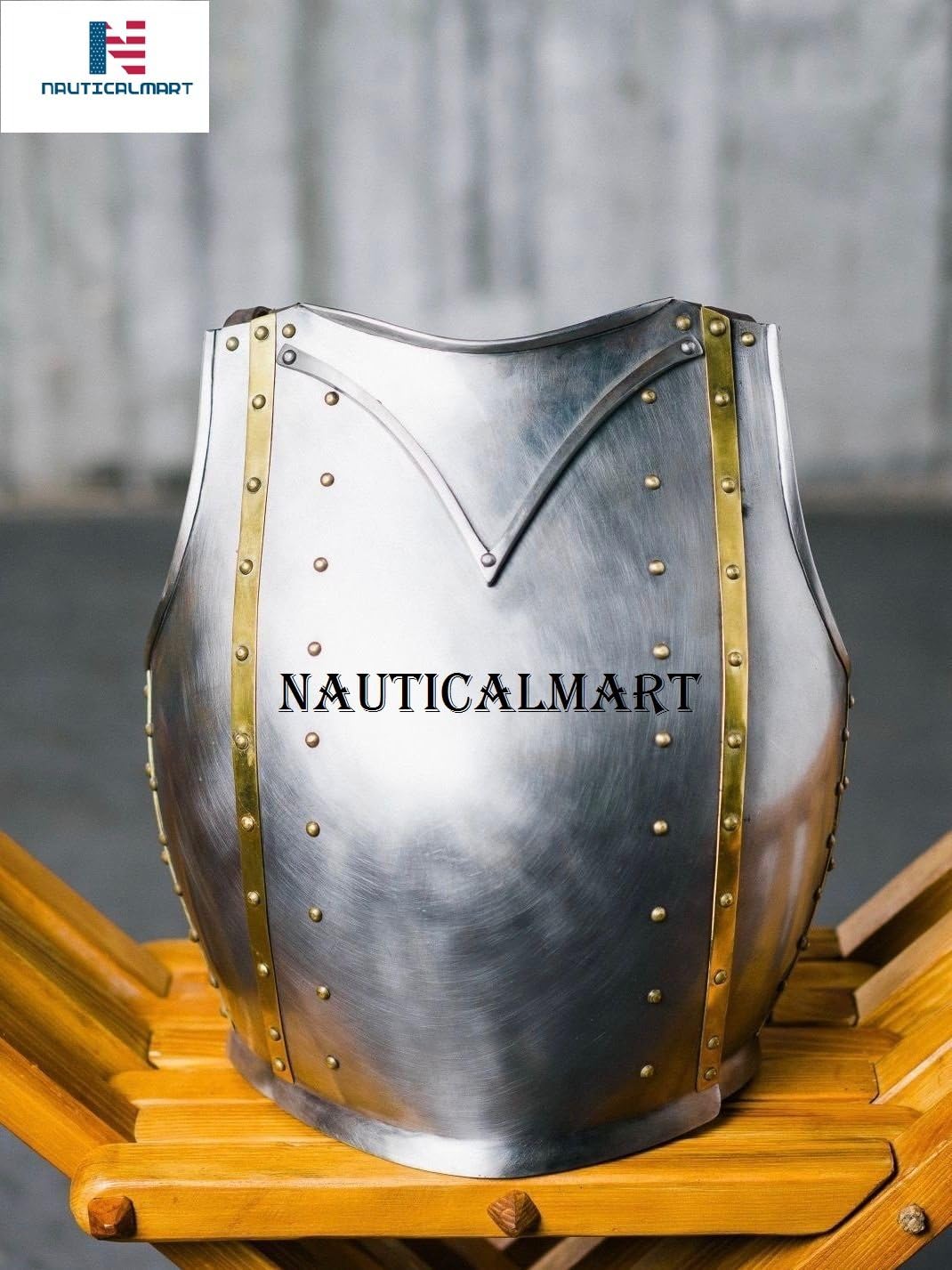 Nauticalmart Functional Medieval Churburg Type Armor Breastplate
