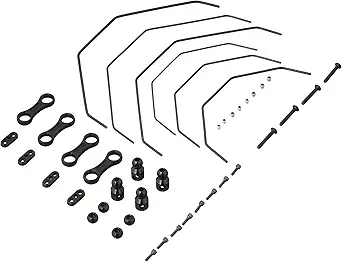 Losi Front/Rear Sway Bar Kit 10-T LOSB2222 Gas Car/Truck Replacement Parts