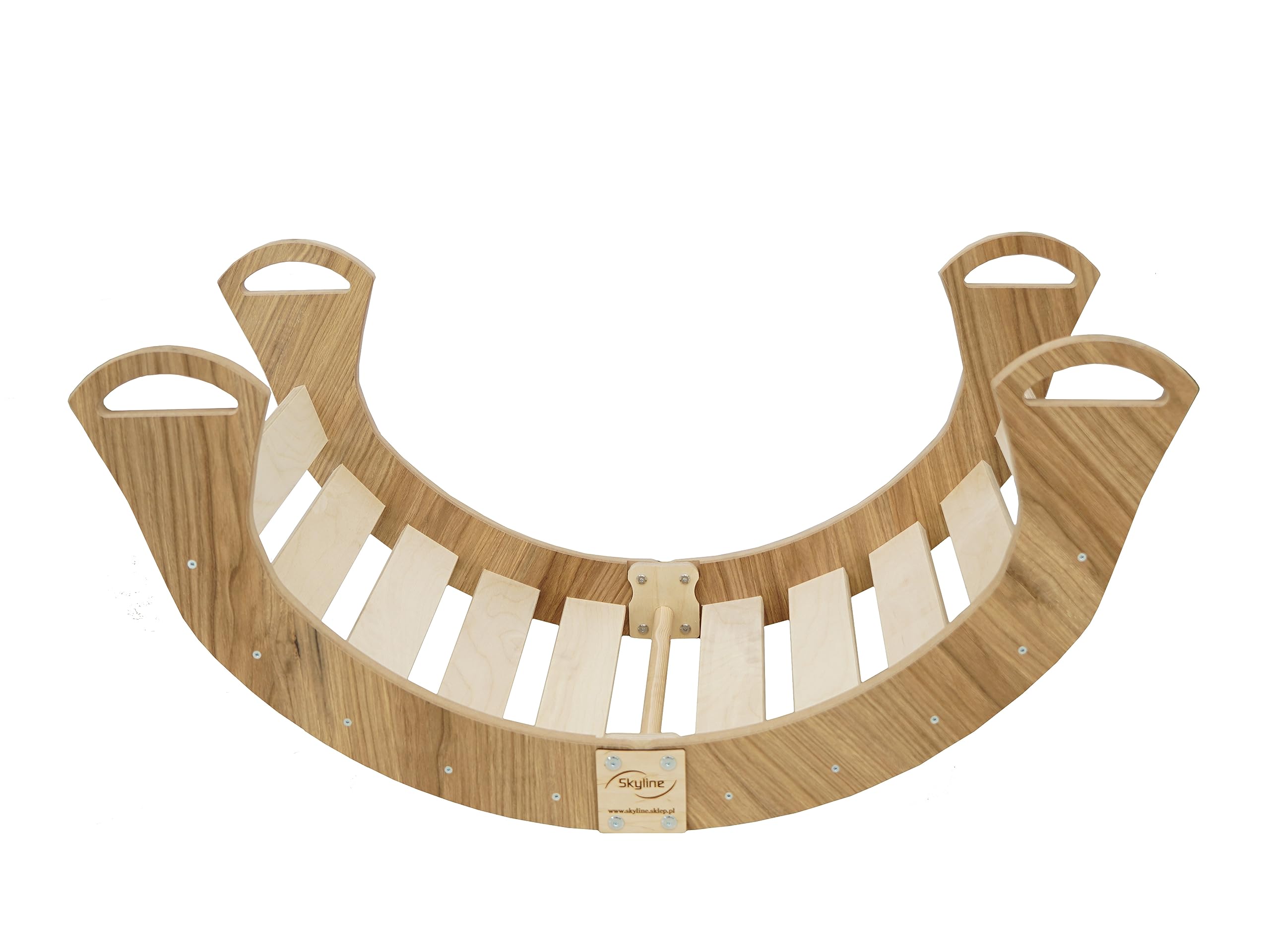 Skyline Kletterbogen Mit Rutsche - Montessori Holzspielzeug Ab 1 Jahr