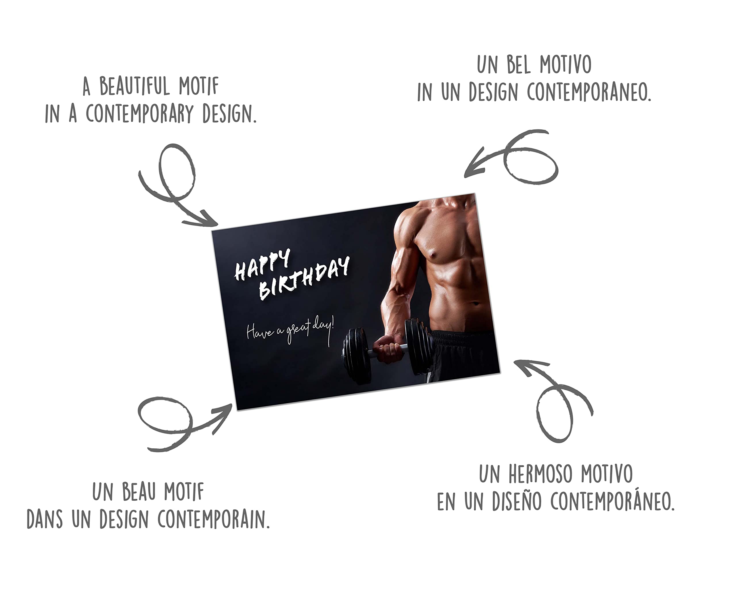 Edition Seidel Tarjeta De Felicitación Con Sobre, Tarjeta De Cupleaños