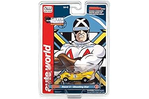 Race-Ready Speed Racer Toys: HO Scale Thunderjet Shooting Star Racer X