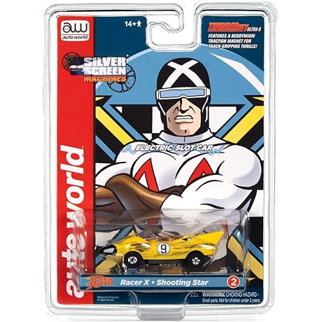 Race-Ready Speed Racer Toys: HO Scale Thunderjet Shooting Star Racer X