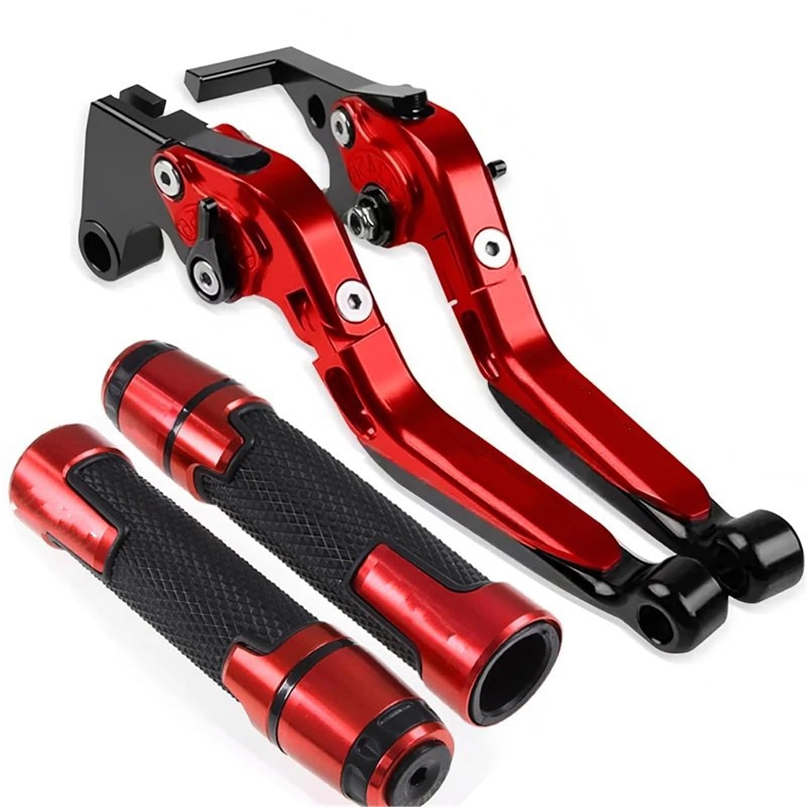 Hsyduhae I Motorbike Brake Levers Fit For Yamaha Yzf R3 Yzfr3 2015-2023 Yzf-R3 Motorcycle Accessories Folding Brake Clutch Levers Handlebar Grips(I)