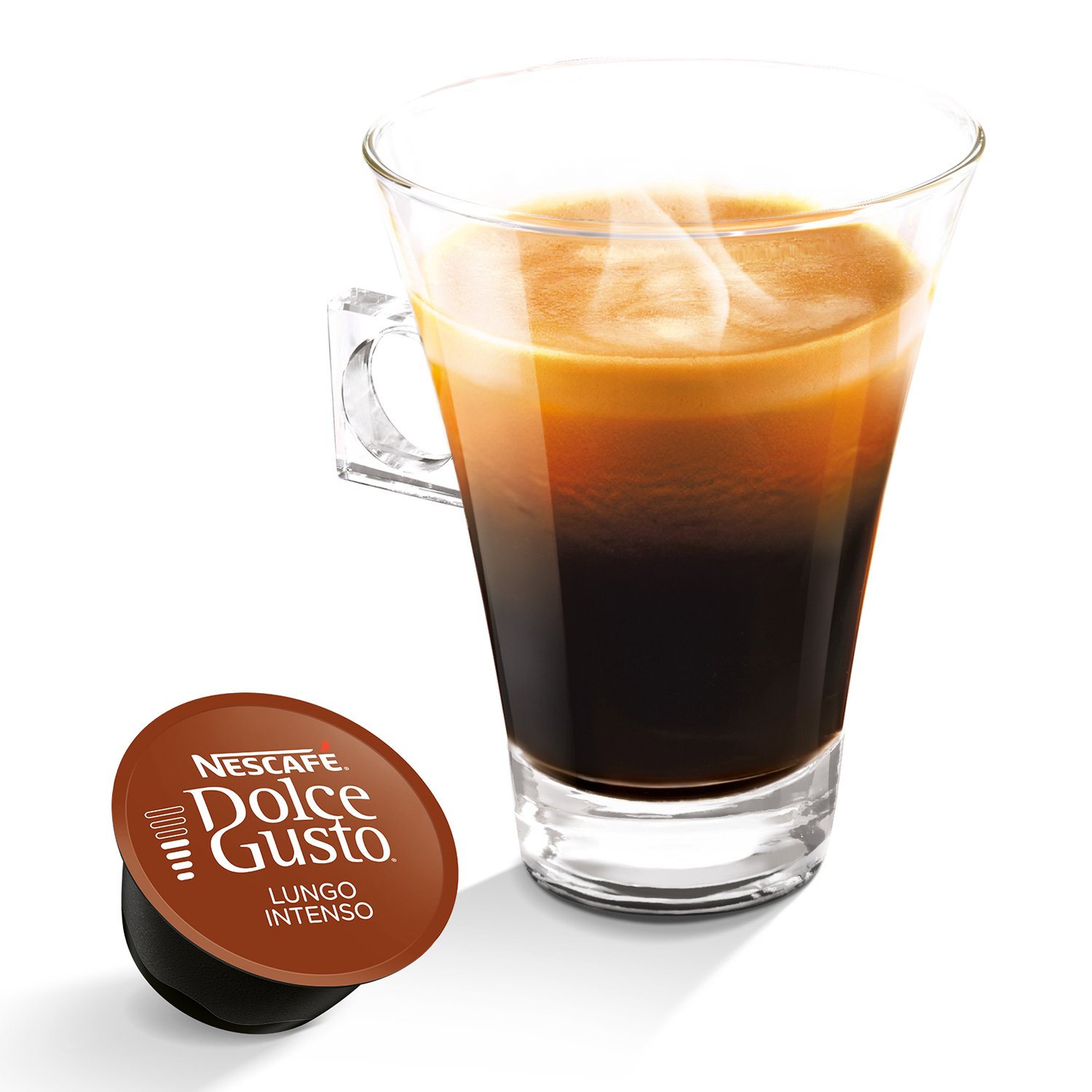 Nescafé Dolce Gusto Caffè Lungo Intenso, 48 capsule, 3 confezioni da 16