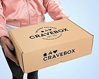 Vista 4 de CRAVEBOX Caja de aperitivos y dulces (80 unidades) paquete variado de San Valentín, paquete surtido de regalo para adultos y niños, paquete