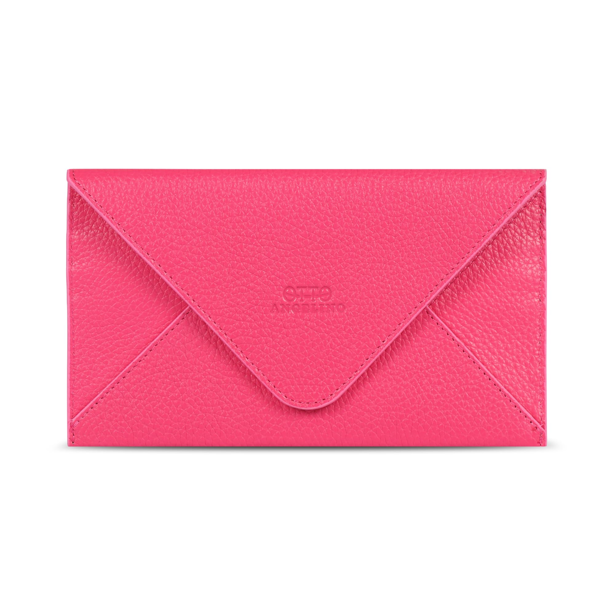 Otto Angelino Slim Genuine Leather Wallet Clutch - Multiple Slots Money, ID, Cards, Smartphone, RFID Blocking - Unisex