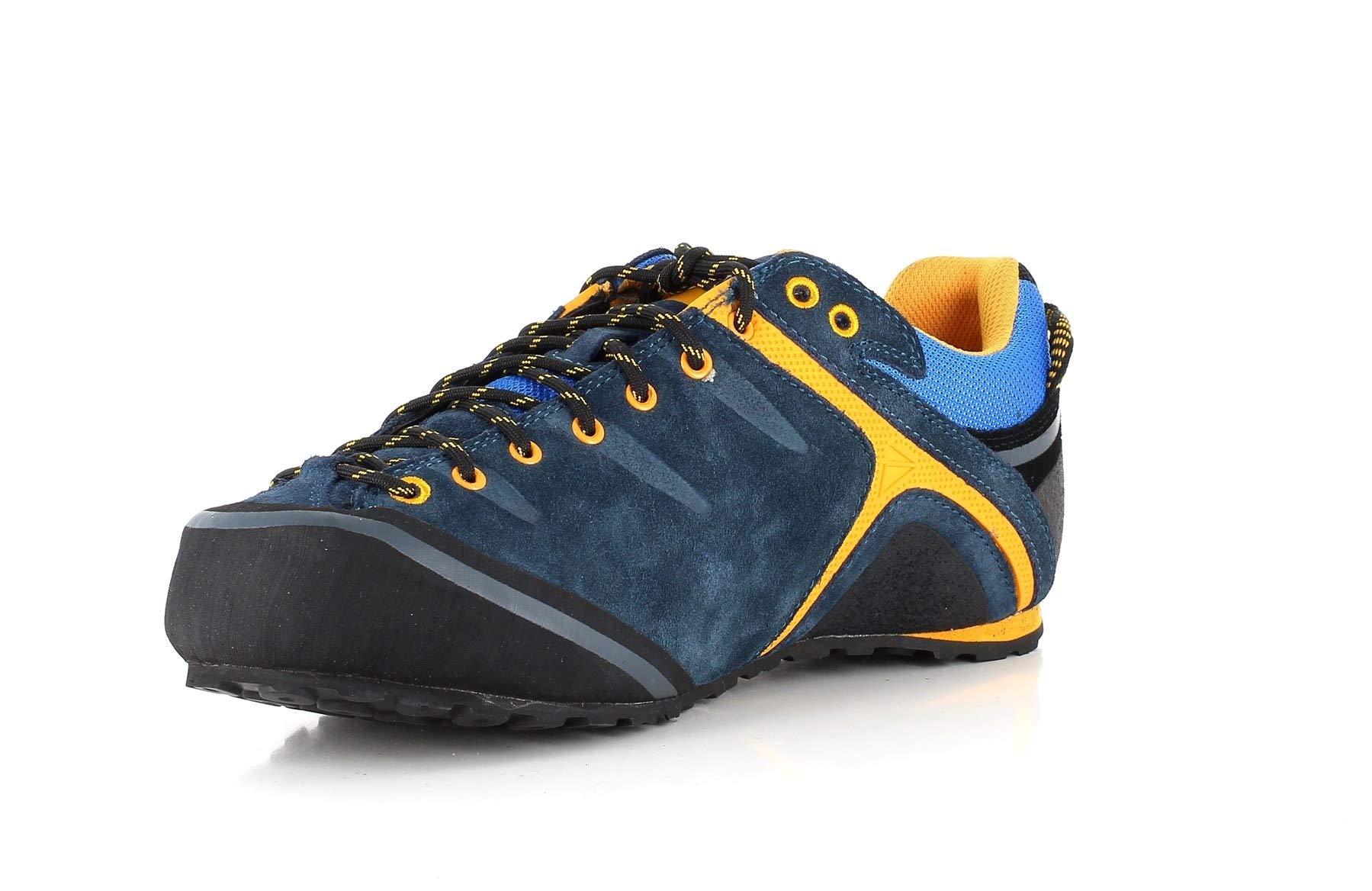 Dachstein Terra Damen und Herren Wanderschuhe/Zustiegsschuhe mit Vibramsohle (47 EU, Blau)