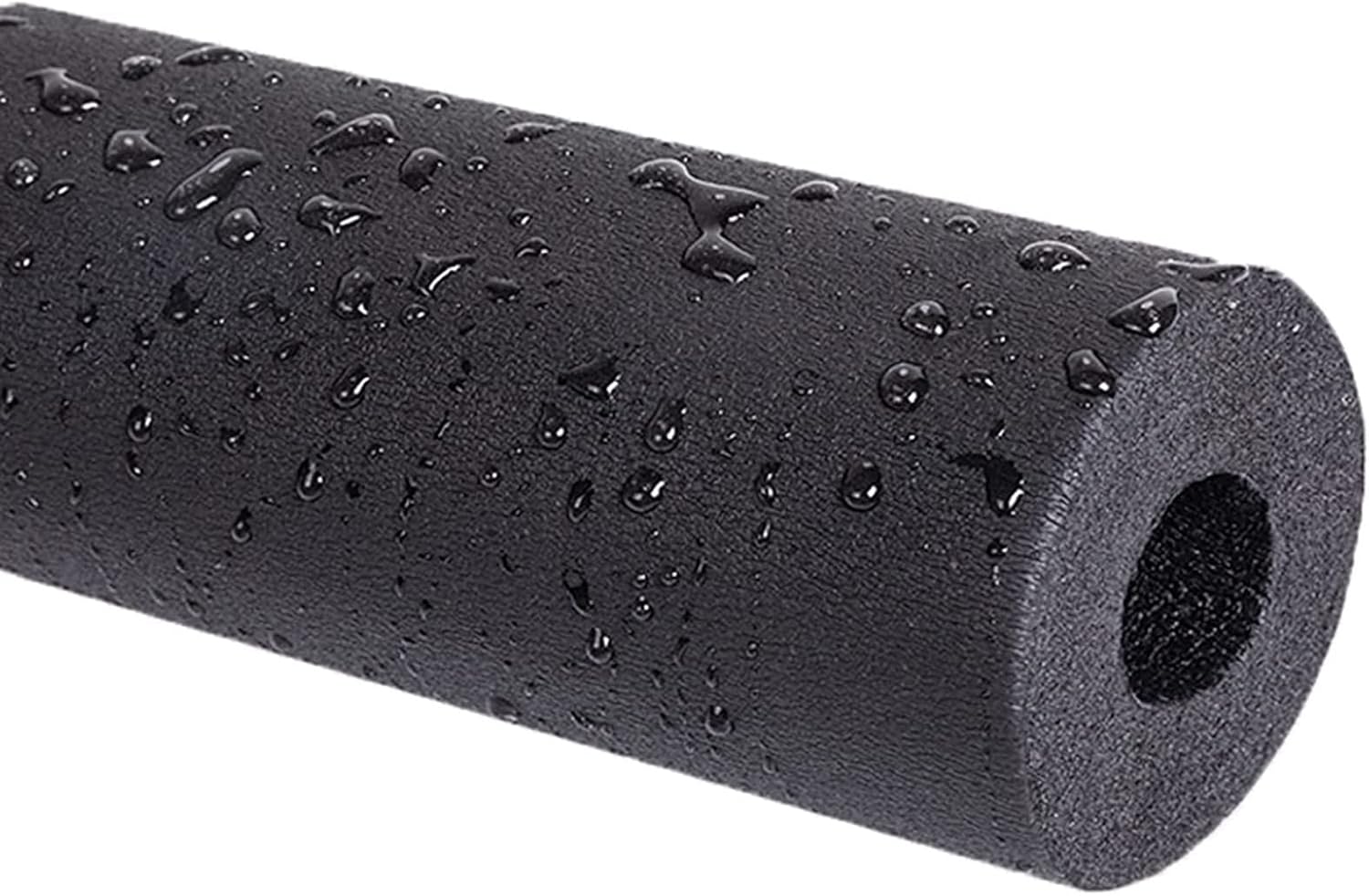 Pipe Insulation,Black Pipe Insulation Foam Tube,Antifreeze Insulated Weather Stripping,Flexible Water Pipe Insulation,Foam Tubing for Handle Grip Support,1 pcs