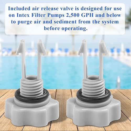 Miniatura 4 de Paquete de sellos de repuesto para bomba de filtro de 25004/2,500 galones para bomba de filtro de piscina Intex (incluye 5 piezas combinadas