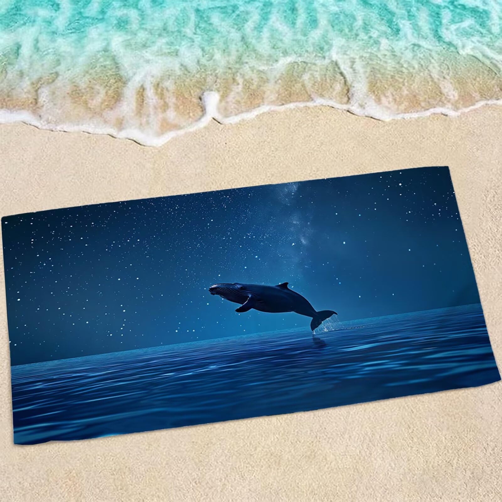 Serviette de plage anti sable et compacte finis les sacs lourds 200x90