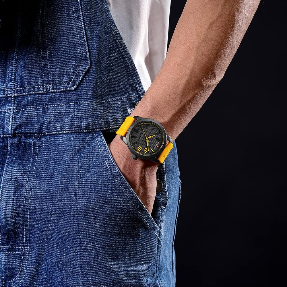 NAVIFORCE Sport Waterproof Watches for Students Boys Men, Silicone Band Watch with Second Hand - Image 8