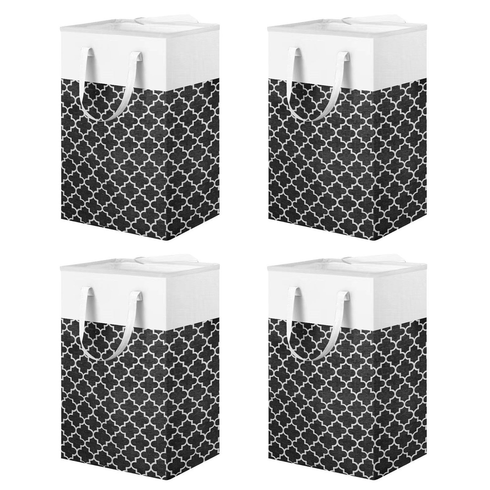 Panier à linge pliable 75L surdimensionné et imperméable parfait pour la salle de bain