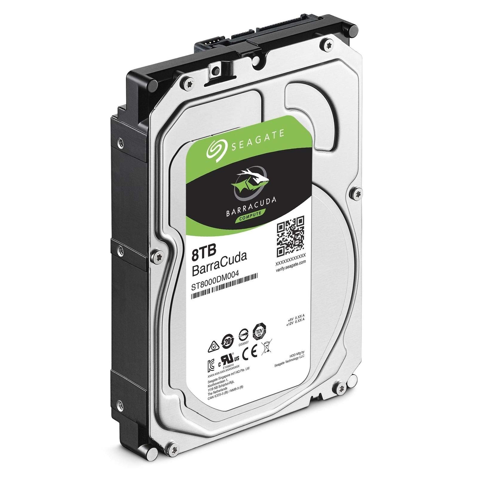 Disco Duro Seagate BarraCuda 8TB/ 3.5"/ SATA III/ 256MB