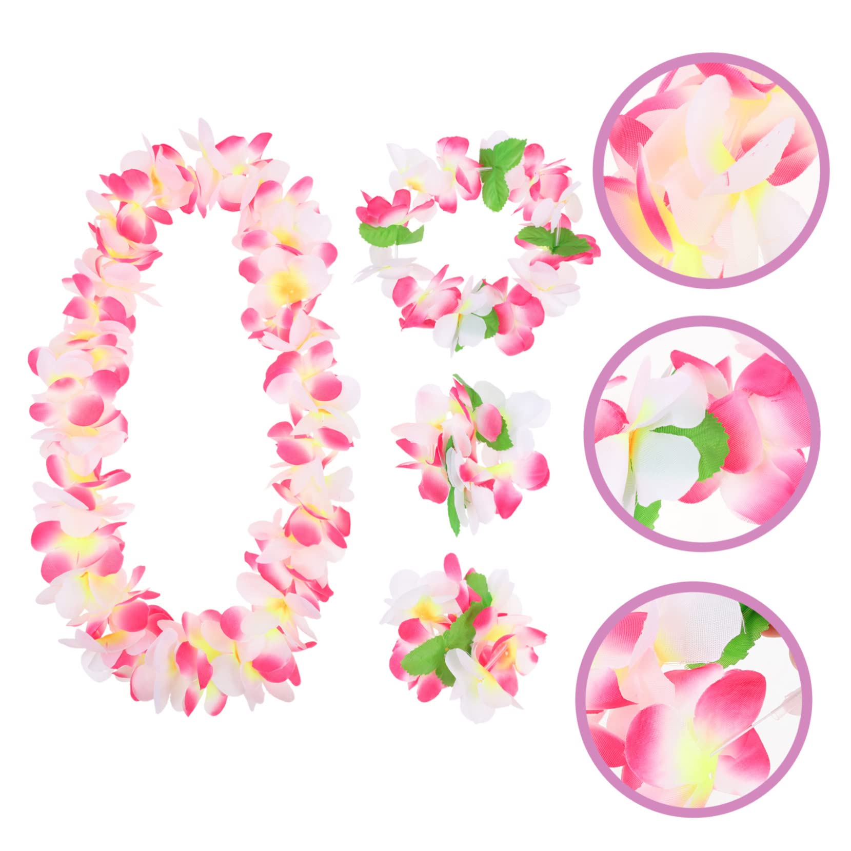 SHATCHI Hawaii Leis – 10 Bunte Blumen-Halsketten Für Luau-Partys, Junggesellinnenabschiede & Deko