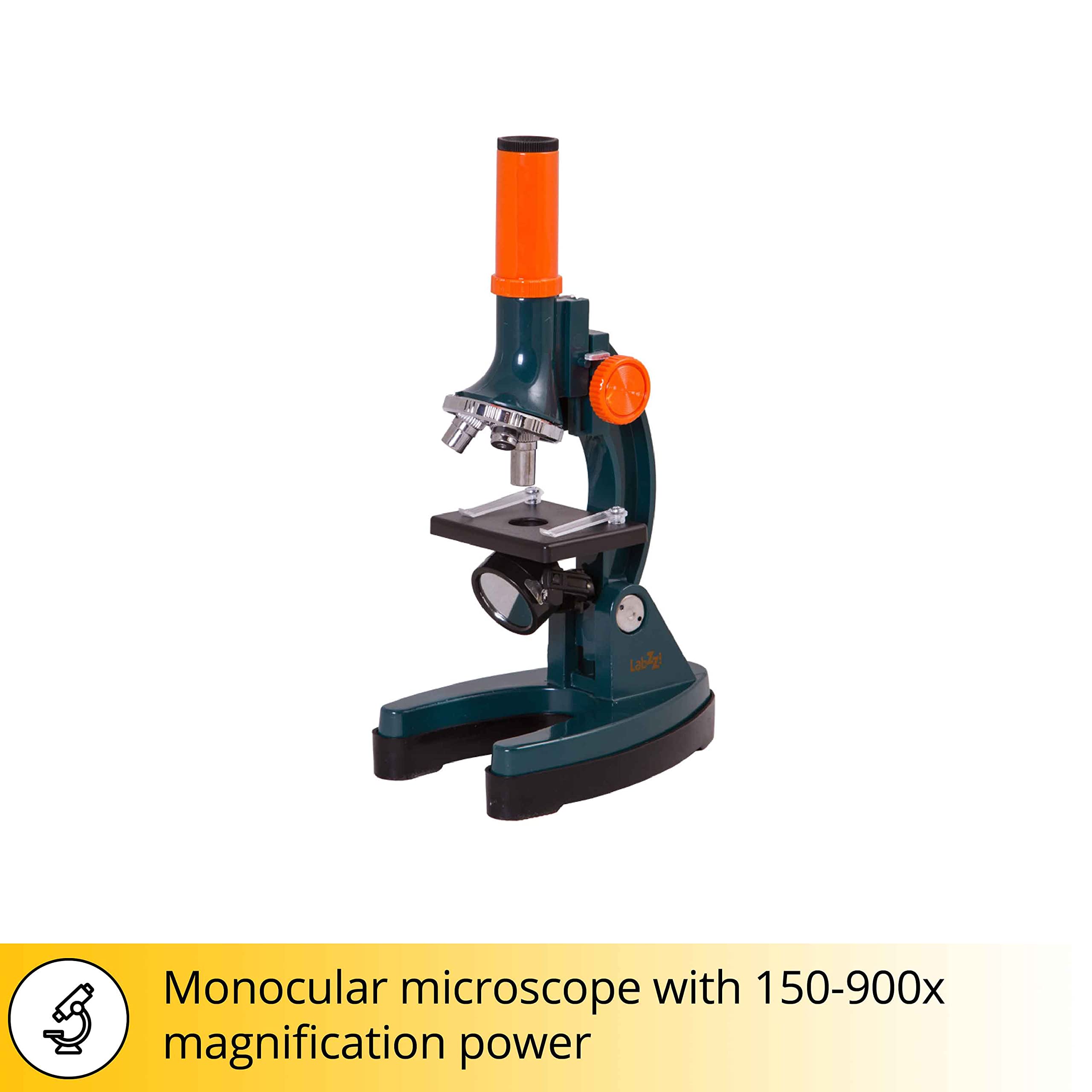 Levenhuk LabZZ MTB3 Kit Óptico Combinado de Microscopio, Telescopio y Binoculares Educativos con Accesorios para Niños Curiosos, de Uso Doméstico, Escolar y Recreativo