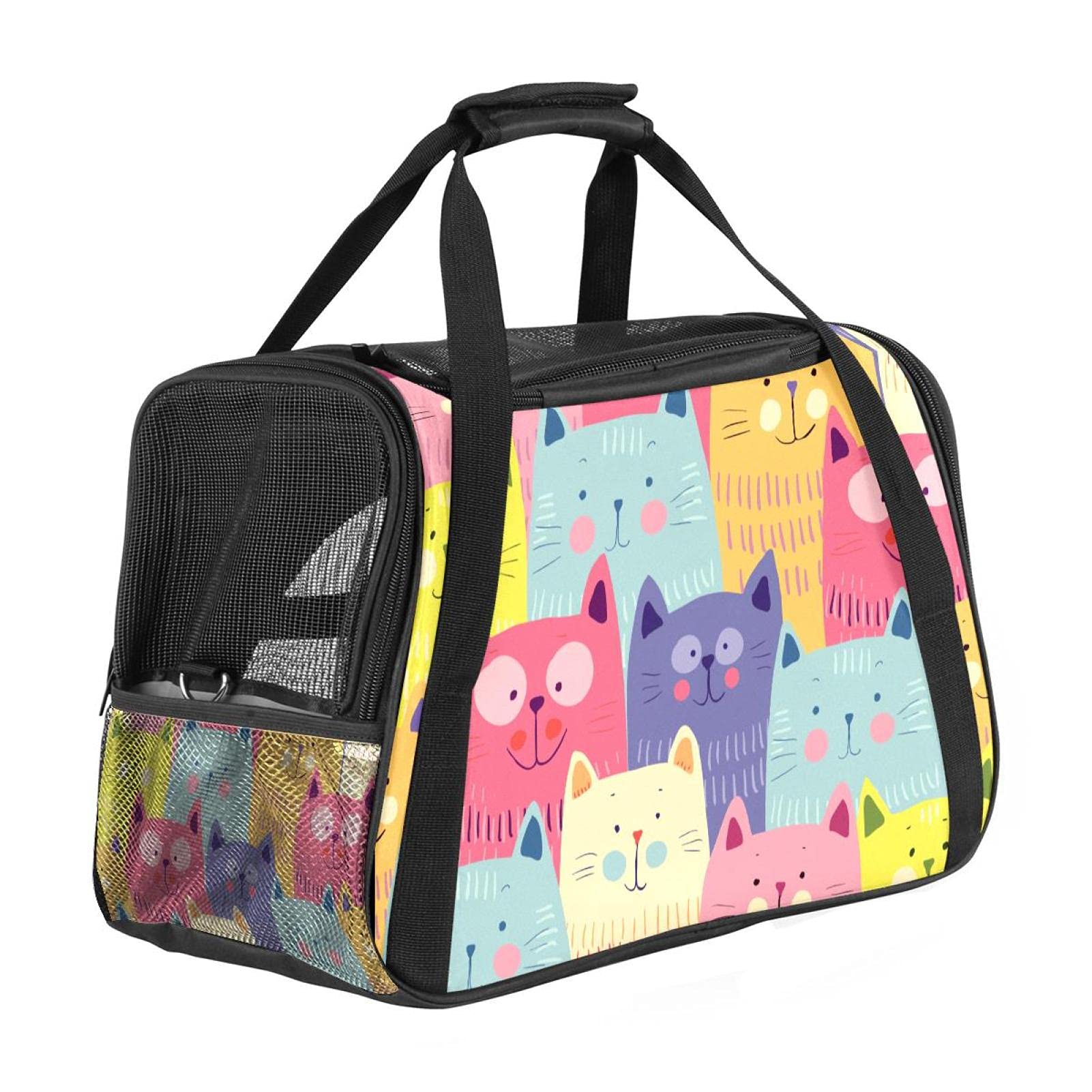 Sac de transport de chat homologué cabine pour voyager en avion sereinement