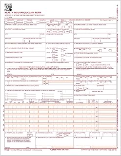 CMS-1500 Health Insurance Claim Form, 250/Box (CMS12LC250)