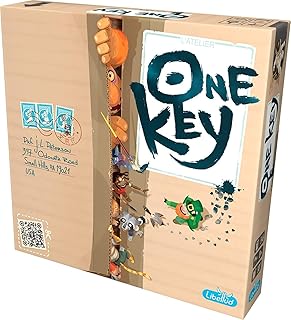 Libellud One Key Board Game - Cooperative Deduction and Image Interpretation Game! Includes App with Timer, Fun Family Gam...