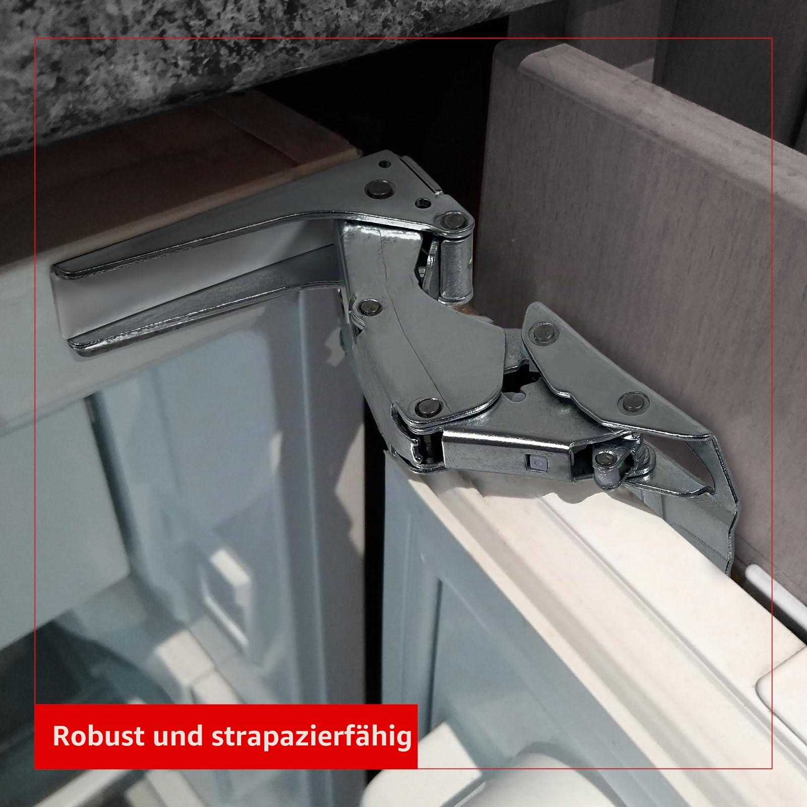 Spares2go Integrierte Türscharniere Kühlschrank Gefrierschrank kompatibel mit Hettich kompatibel mit Bosch