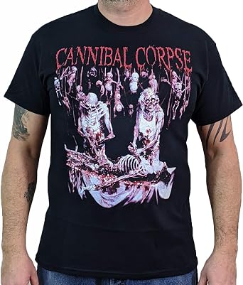 Cannibal Corpse Butchered At Birth Mens T-Shirt Black