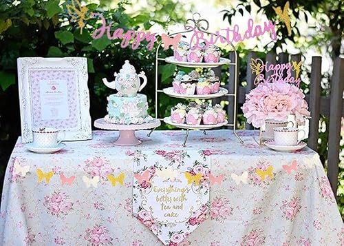 Miniatura 2 de JeVenis 2 carteles de cumpleaños de hadas, decoración de fiesta de hadas, recuerdos de fiesta de hadas, decoración de jardín de hadas para