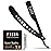 Facn Straight Razors for Men - Professional Barber Straight Edge Razor Kit with 100 Blades, Classic Stainless Steel Barbero Shaver for a Smooth & Precise Shave, Premium Barber Razor for Men\'s Shaving